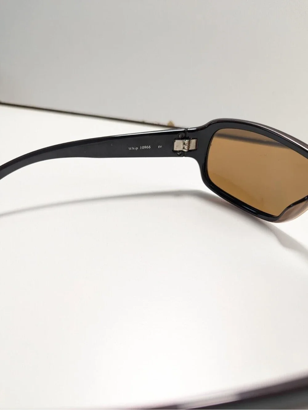 Bolle Whip 10966 Polarized Sunglasses Chunky Brown Eyewear Square Classic Style